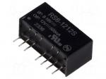 Converter: DC/DC | 6W | Uin: 9&divide;18VDC | Uout: 12VDC | Iout: 500mA | SIP8