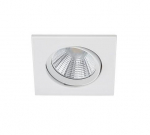 Trio Pamir LED recessed spotlight matt white square gaismeklis 650410131 4017807376623