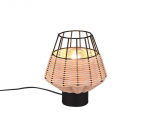 TRIO-Lighting Borka table lamp E27 rattan gaismeklis