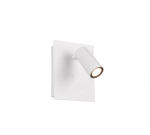 Trio-Lighting OUTDOOR Tunga LED 1-pc matt white sienas lampa