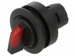Switch: rotary | 22mm | Stabl.pos: 3 | depending on the holder | IP65