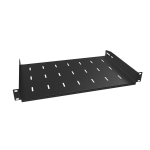Stalflex Rack Riiul 19" 1U  300mm  Must S-RSF19-1U-300B