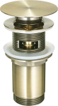 Washbasin or bidet stopper with sleeve - universal