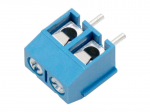 &Uuml;hendused // Different Audio, Video, Data connection plug and sockets // 0222# Listwa montażowa 2x (ark)nieb.r=5,h=10mm