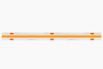 LED strip 24Vdc, 18W/m, COB 480LED/m, 1520lm, cold white 6500K, IP20, 180&deg;, LED LINE