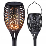 Aia, fassaadi ja terrassi valgustus // Aia- ja pargivalgustid // Pochodnia solarna GreenBlue, lampa ogrodowa LED, realistyczny efekt żywego ognia, IP65, GB156