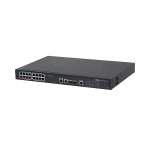 PFS4218-16ET-240-V3, 2 x T-Base, 16 x PoE, 240W, L2 Managed, Dahua