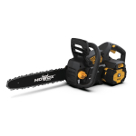 MoWox | Excel Series Hand Held Battery Chain Saw With Toolless Saw Chain Tension System (Without Battery and Charger) | ECS 4062 Li | 62 V | Lithium-ion technology