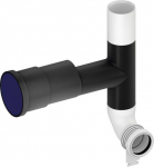 TECE flush pipe for odour extraction DN70 ,