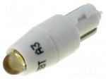 LED lamp | white | T5 | 24V | No.of diodes: 1