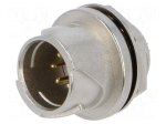 Connector: circular | socket | male | LF | 2A | 300VAC | PIN: 6 | soldering