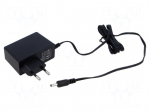 Power supply: switching | mains,plug-in | 12VDC | 2A | 24W | 86.5%