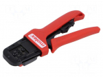Tool: for crimping | 26AWG&divide;24AWG | terminals | Nano-Fit