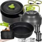 Spordiks ja aktiivseks puhkuseks // Tourism accessories // Naczynia turystyczne Trizand 23667 18 el.