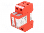Surge arrester | Type 2 | Poles: 1+NPE | 20kA | for DIN rail mounting