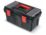 Chest | tool case | black | polymer | DARK | 476x258x226mm | 12kg