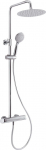 Rain shower with shower faucet