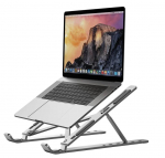 Riff RF-0085 2in1 Metall Portable Notebook (10-17") / Tablet / Phone Perfect adjustable Angle Stand & Cooler Pad