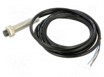 Sensor: inductive | OUT: PNP / NC | 0&divide;4mm | 10&divide;48VDC | M12 | 2m | IP67
