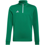 Sweatshirt for kids adidas Entrada 22 Training Top green HI2132 140cm