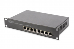 Digitus 10" Gigabit 8-Port Unmanaged PoE+ Switch