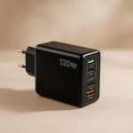 Wall Charger Riff RF-120W &mdash; 120W total, 2x USB-A (QC3.0) + 3x USB-C ports