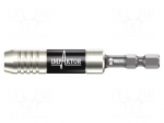 Holder | Socket size-inch: 1/4" | Kind of socket: C6,3mm,hexagonal