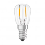 LED bulb E14, T26, 1.3W, 110lm, 2700K, filament