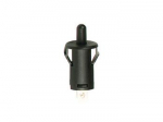 PUSH-BUTTON SWITCH OFF-(ON) BLACK 1A - 250V