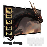 Uued tooted // Ekran projekcyjny  Maclean, 150", 300x220cm, obramowanie 25mm 4:3, haczyki do naciągu, MC-168