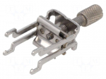 Rail mounted connector End/partition plate | orange | 283 | 283-9