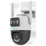 UHO P2S-M55F34 ~ Uniarch WiFi/IP kamera ar diviem objektiviem 5MP 4mm / 5MP 2.8mm (IR + WHITE LED) / Atbalsta UNV NVR