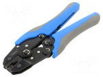 Tool: for crimping | insulated connectors angled | 0.5&divide;1mm2