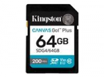 KINGSTON 64GB SDXC Canvas Go Plus Gen4