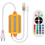 LED strip controller with remote control for RGB neon LED strip &Oslash; 20 mm, max 1000W