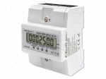 Counter | digital,mounting | for DIN rail mounting | three-phase