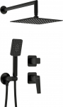 Concealed shower set