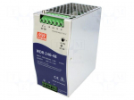 Power supply: switching | for DIN rail | 240W | 48VDC | 5A | 180&divide;550VAC