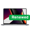 SALE OUT. Apple Renewed Grade A | MacBook Pro | 14 " | 16 GB | SSD | 1000 GB | Apple M1 Pro 16-core CPU | macOS | Keyboard language English/Russian | 12 month(s)