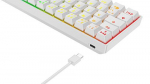 DK470 60% Mechanical Keyboard DELTACO GAMING, Pre-lubed Hot-Swap KTT Switches / 4222408 / GAM-175-W-US
