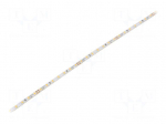 LED tape | white warm | 2216 | 24V | LED/m: 140 | 3.5mm | IP20 | 4.8W/m