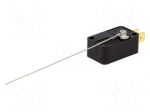 Microswitch SNAP ACTION | with lever | SPDT | 5A/250VAC | ON-(ON)