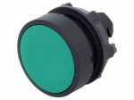 Switch: push-button | Stabl.pos: 1 | 22mm | green | Illumin: none | IP66