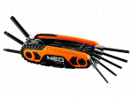 Wrench: Torx&reg;-set | TX9,TX10,TX15,TX20,TX25,TX27,TX30,TX40