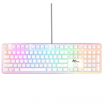 ROYAL KLUDGE RK918 White, Brown Switch, US