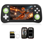 RF-XF43 Open Source Game Console Linux Ark OS 2.0 system with 20000 retro games 64GB Black