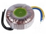 Transformer: toroidal | 100VA | 230VAC | 14V | 14V | 3.57A | 3.57A | 1.1kg