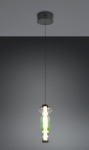 Trio Minerva LED piekarama lampa 1-pc multicolor brushed steel 334310117 4017807663198