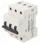 Circuit breaker | 400VAC | Inom: 25A | Poles: 3 | Charact: C | 6kA | IP20