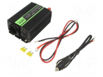 Converter: DC/AC | 300W | Uout: 230VAC | 24V | universal | 150x106x60mm